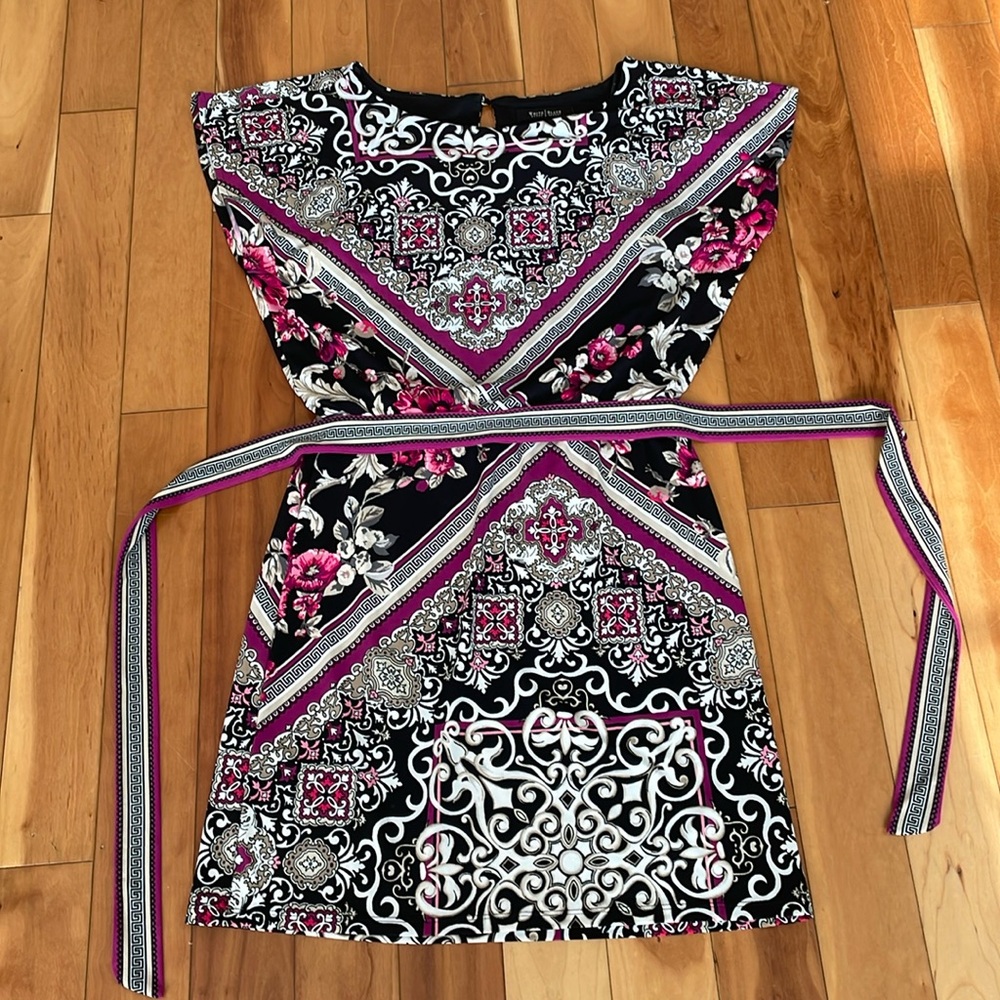 White House Black Market floral print dress